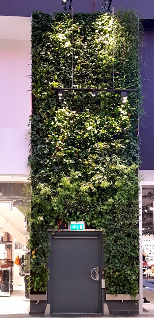 granby centrum indoor vertical garden uppsala 2018 greenworks 01